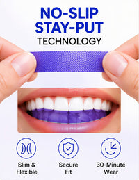 Purple Teeth Whitening Strips